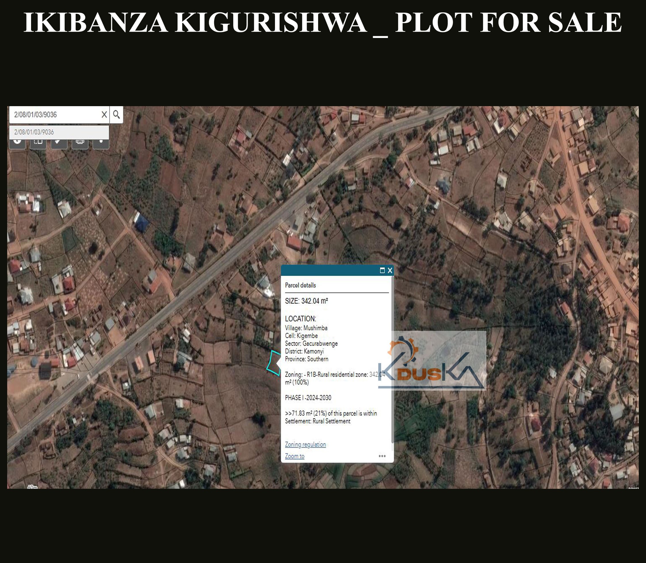 Residential plot for sale