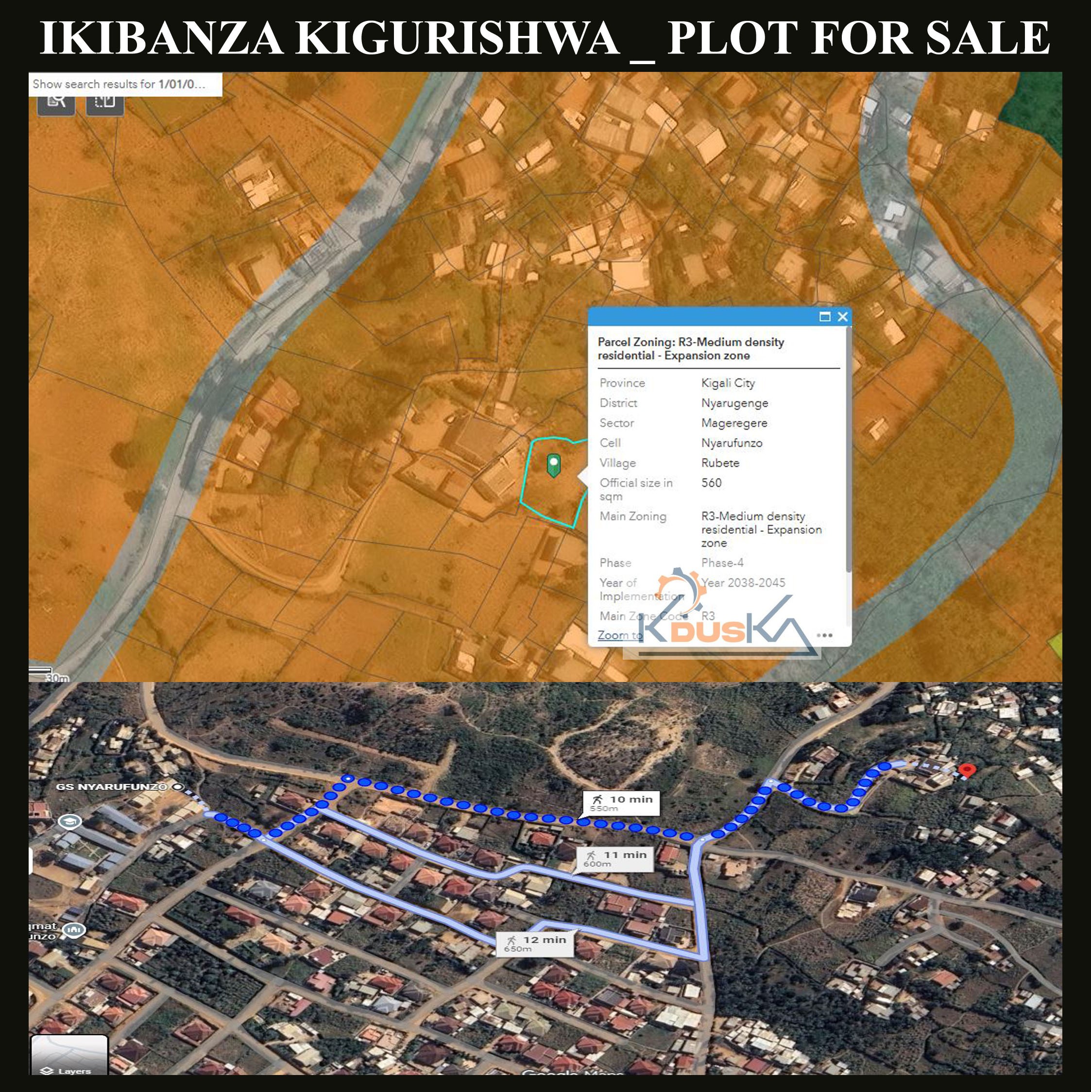 Plot for sale at Nyarufunzo