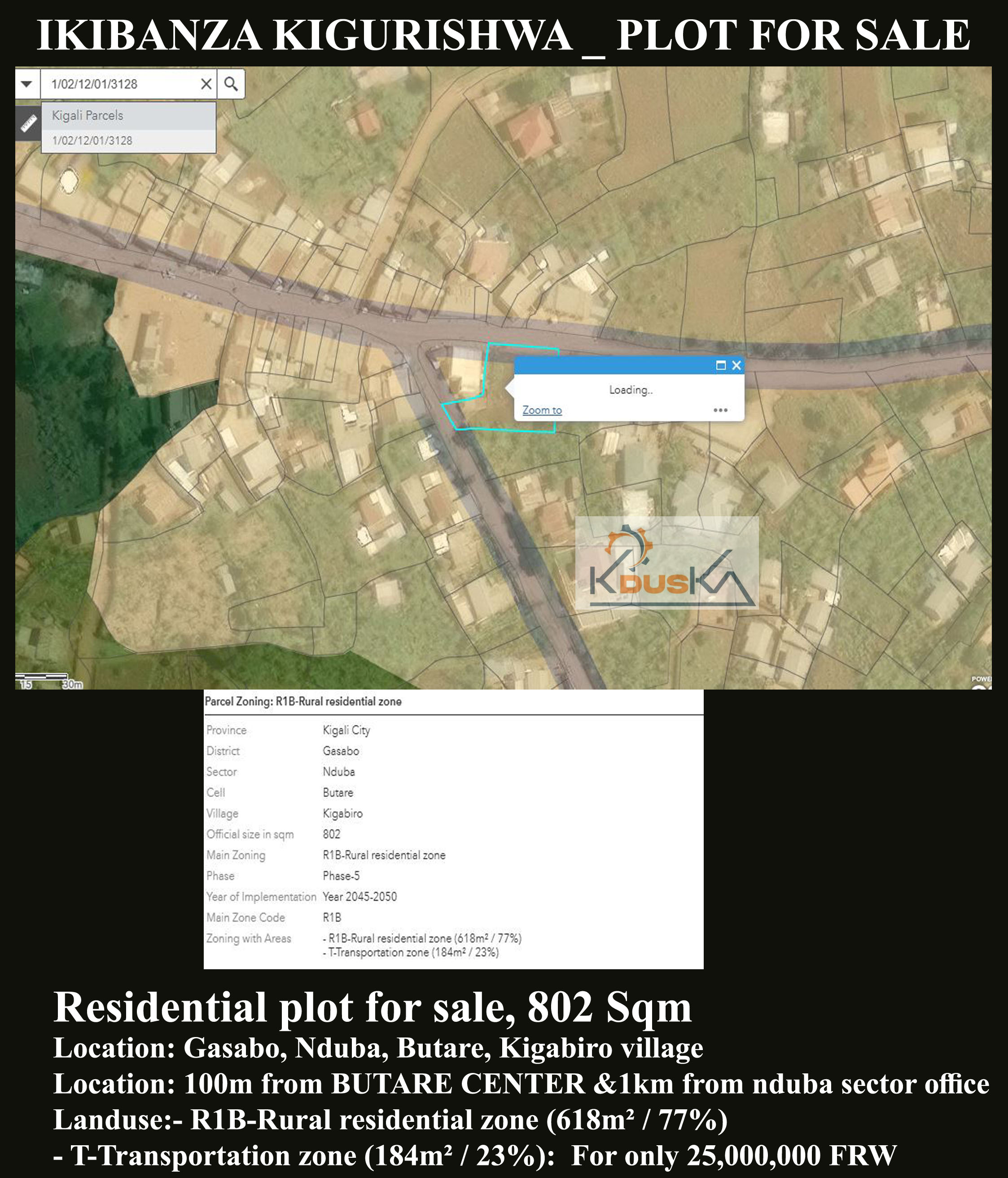 Plot for sale at Nduba