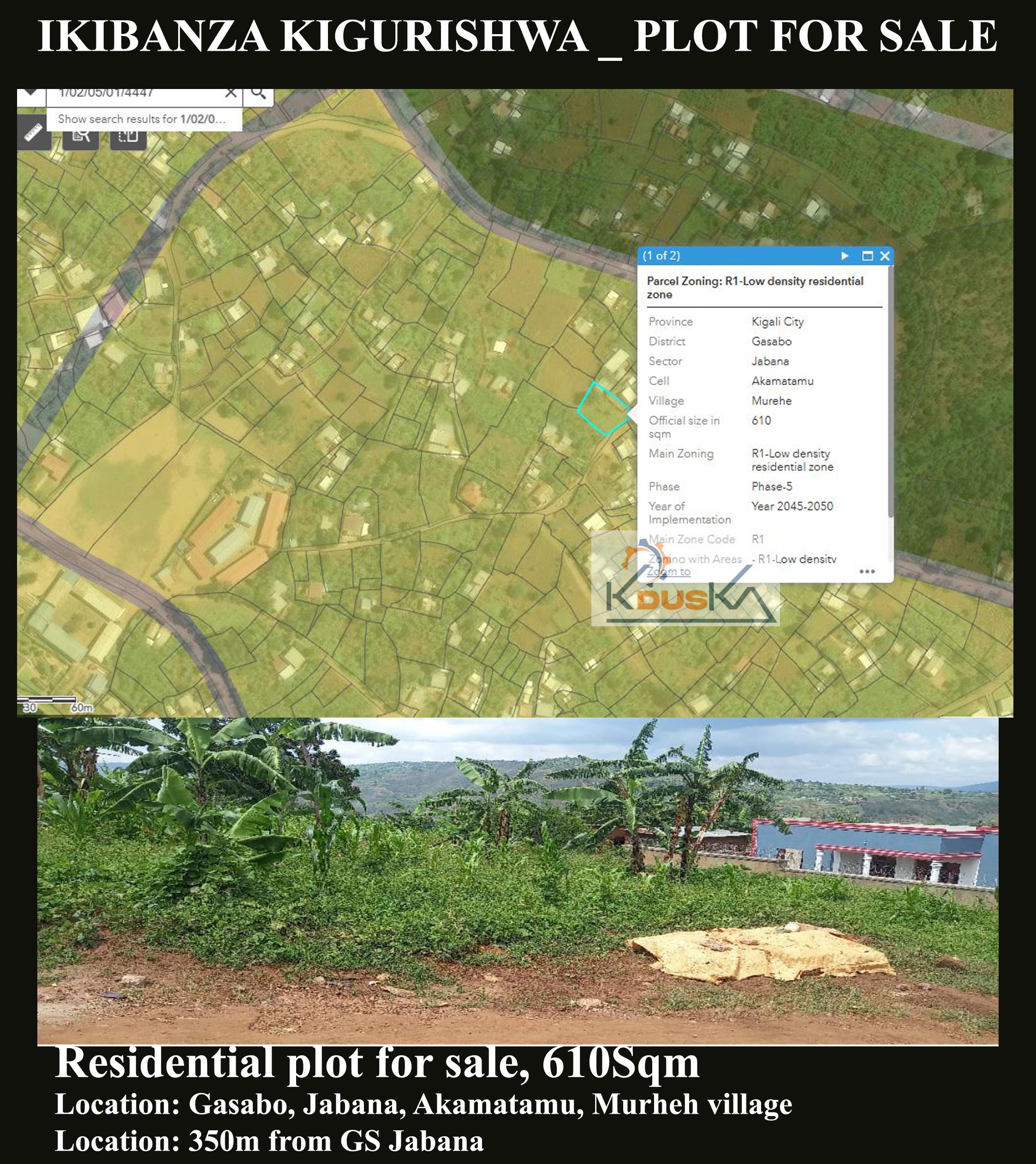 Plot for sale at Jabana