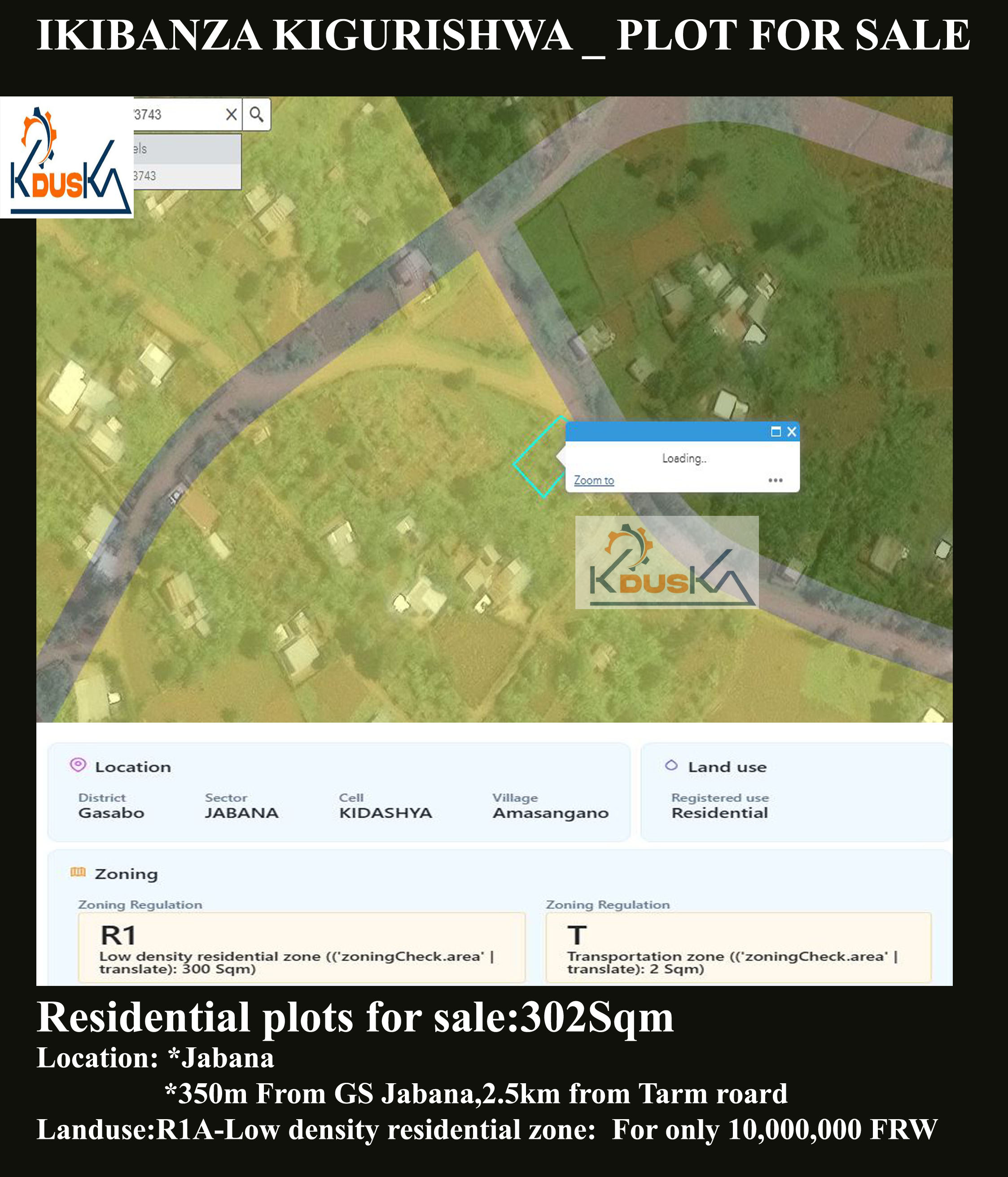 Plots for sale at Jabana