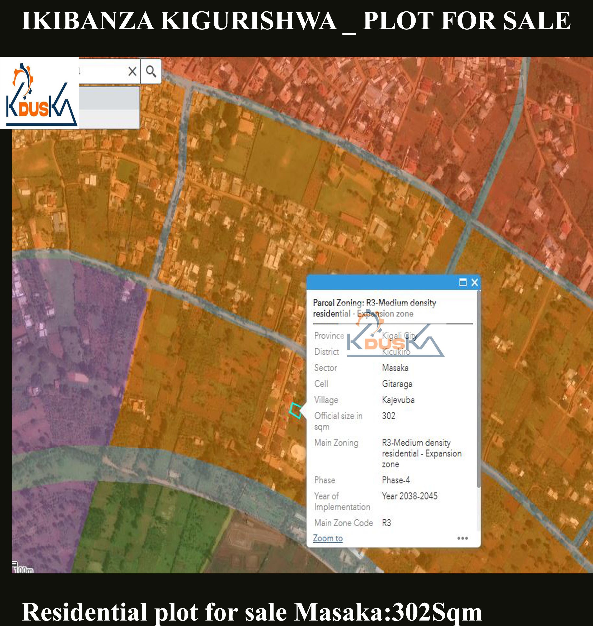 Plot for sale at Masaka-Gitaraga