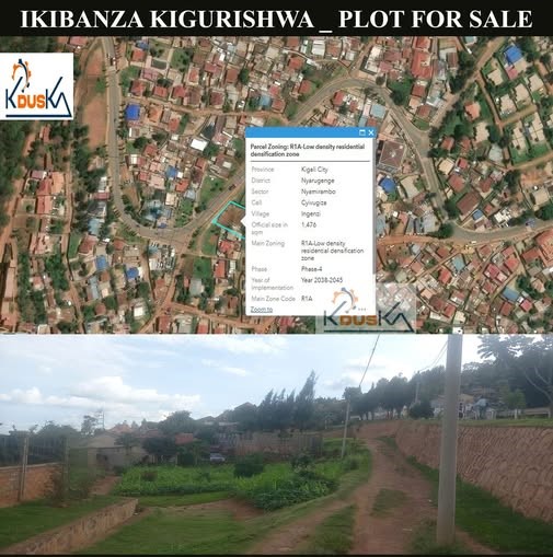 Plot for sale Nyamirambo-Kuryanyuma